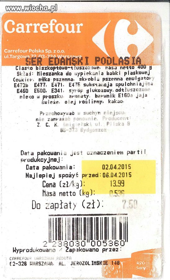 Myślałem że ser robi się z mleka