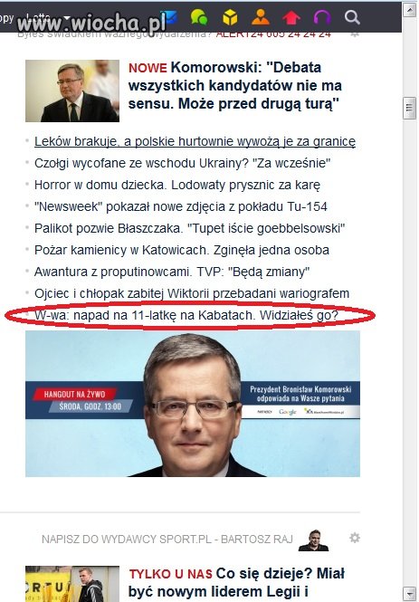 List gończy w GW