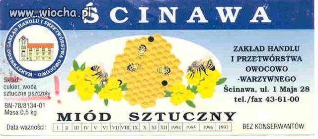Sztuczne pszczoły w sztucznym miodzie