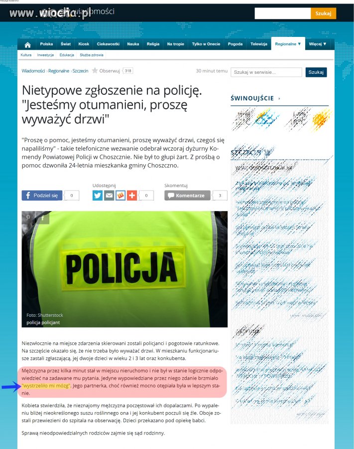 "Wystrzeliło mi mózg"