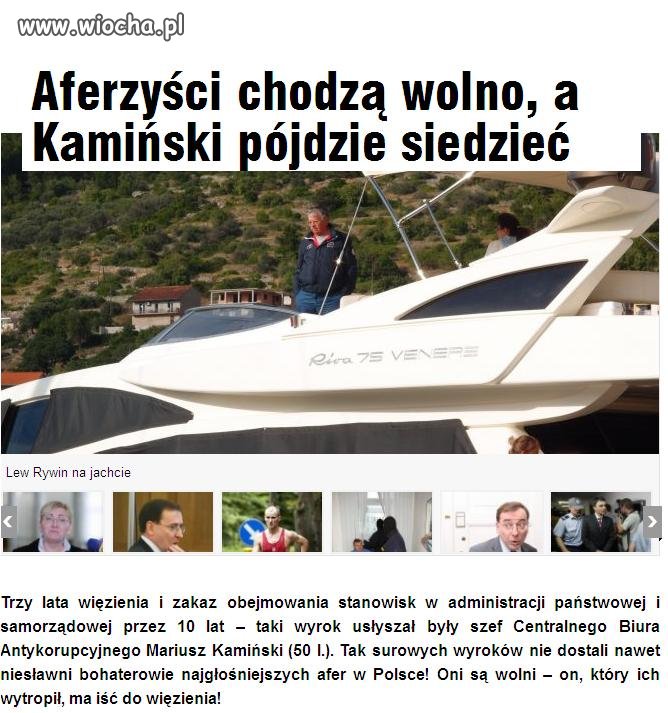 Aferzyści chodzą wolno a ten co ich złapał do paki