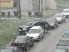 Idiota zastawiający cały chodnik.