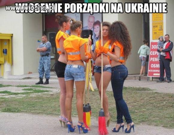 Wiosenne porządki na Ukrainie