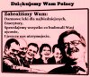 Jeszcze trochę i my im podziękujemy 