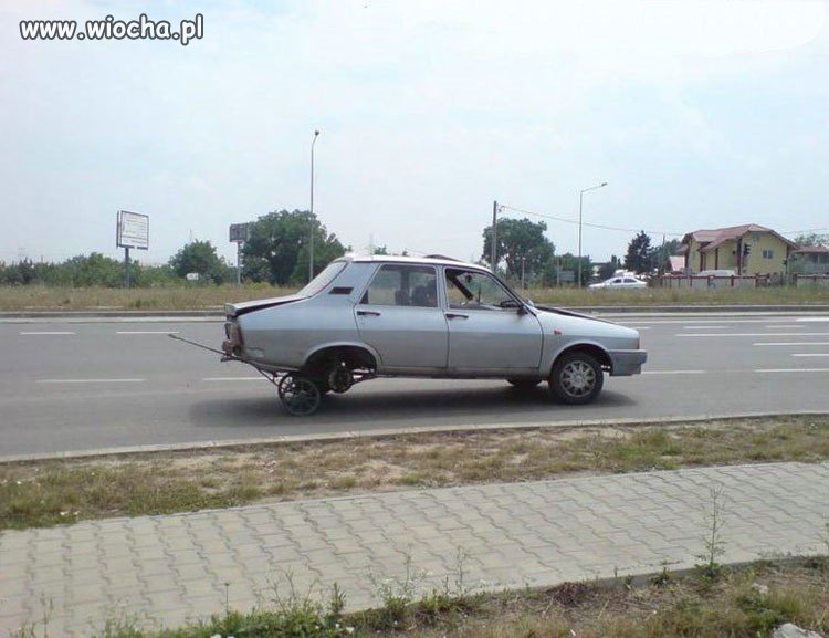 Dacia na "dojazdówce"