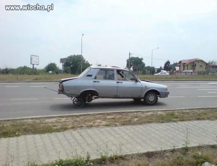Dacia na "dojazdówce"