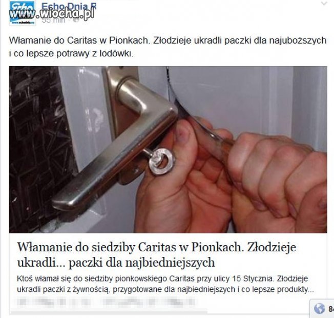 Smutek ogarnia.