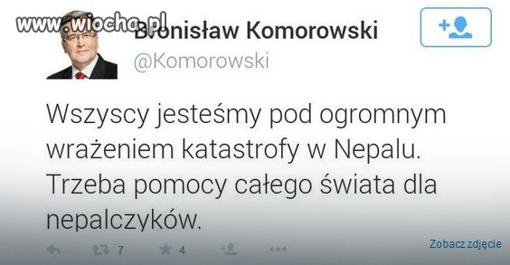 "Głowa Państwa" jak zwykle w formie, wstyd!!!