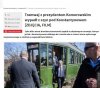 Najpierw krzesło, teraz tramwaj z szyn...