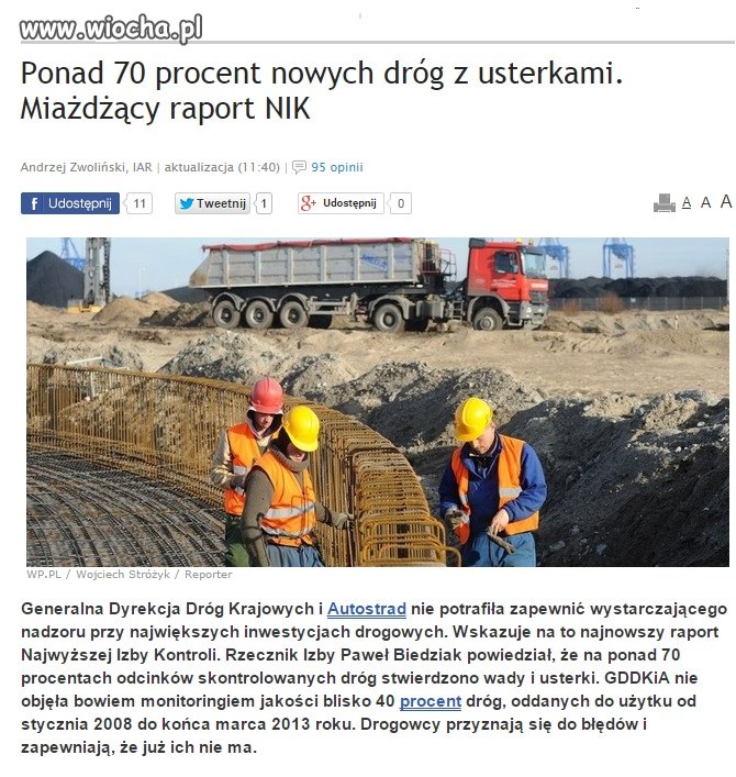 Doczekaliśmy się autostrad. 