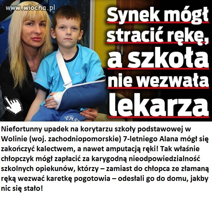 Szkolni pedagodzy nie mają sobie nic do zarzucenia