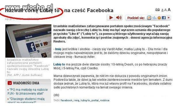 Dziewczynka o imieniu Lubię To