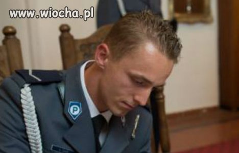 Wiocha  dla policji, że zwalniają się ludzie  