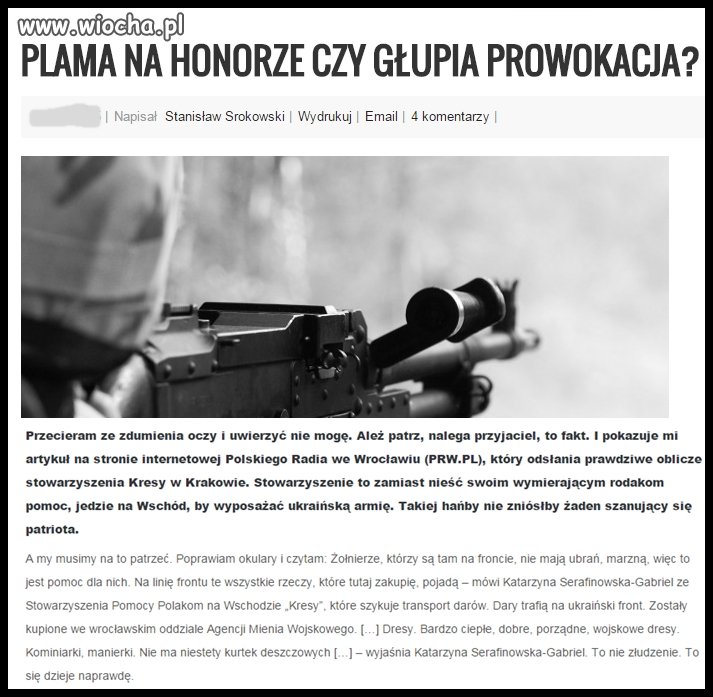 Czyżby ktoś wyczuł