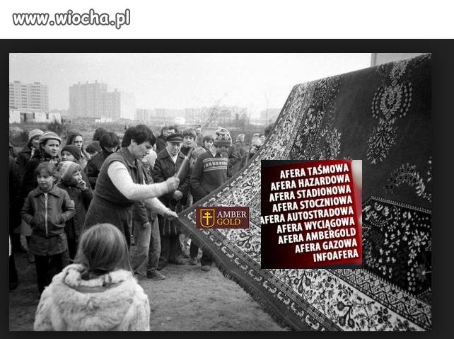 Wiosenne porządki w Platformie trzepanie dywanów