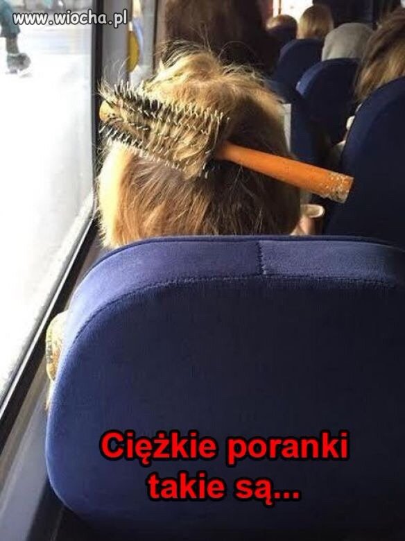Ach te ciężkie wstawanie w poniedziałek 