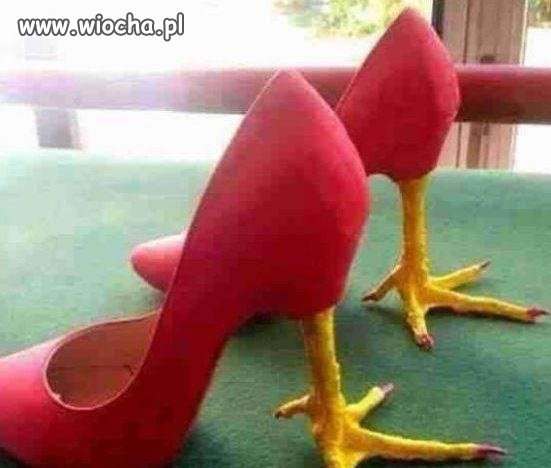 Buty chyba dla kury domowej