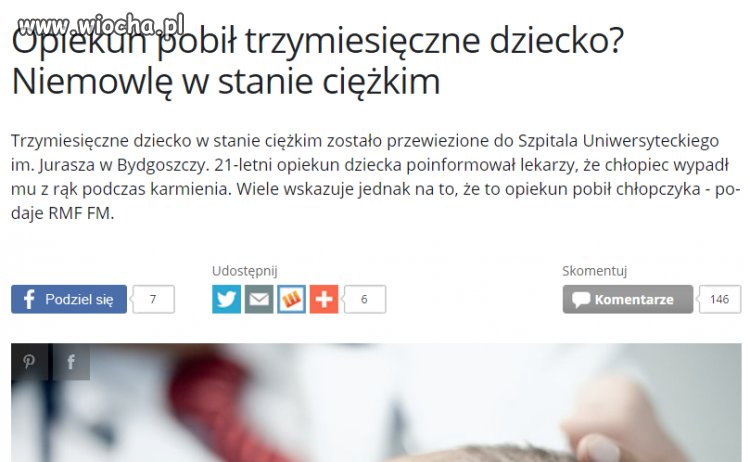 Jednej już też wyleciało z kocyka-