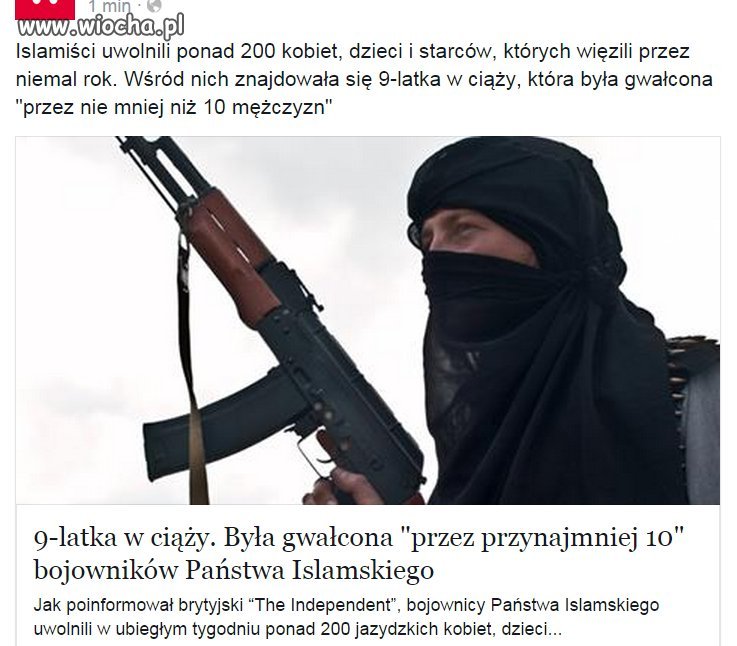 Religia pokoju ... to może za 300 lat będzie