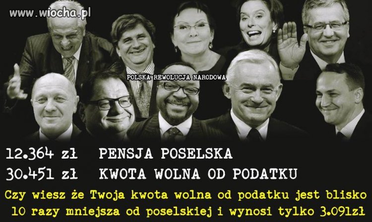 Ale to trzeba dalej głosować na tych samych złodziei! 