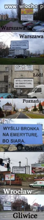 Wyślij Bronka na emeryturę.