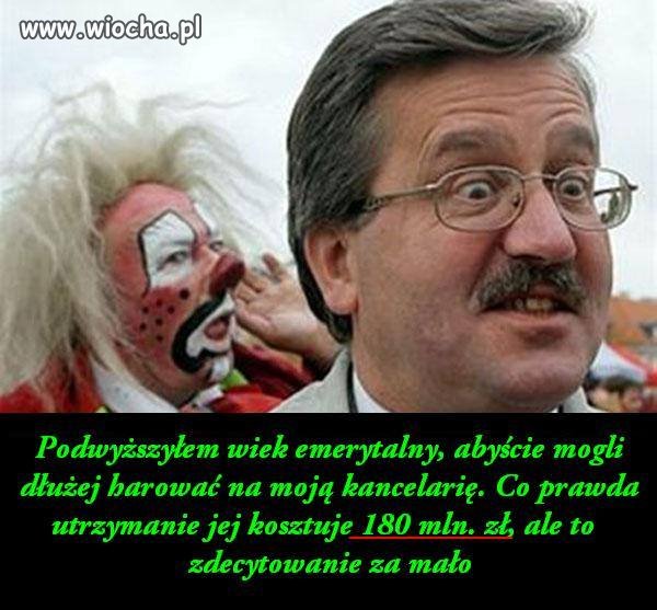 To nie jest śmieszne bo postsolidarnościowcy