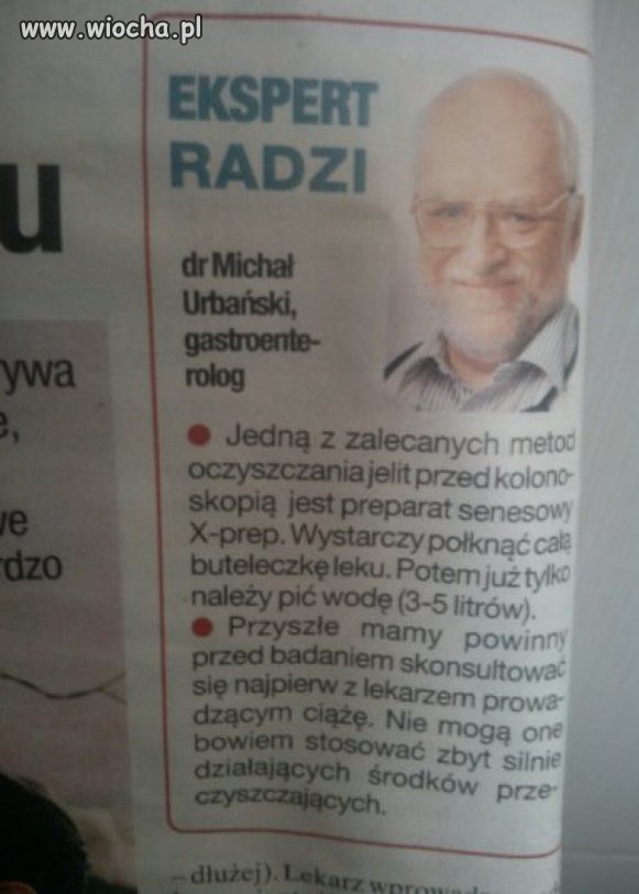 Dziwny pan został ekspertem