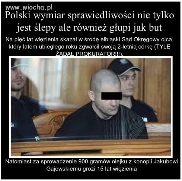 Sprawiedliwość jest ślepa.