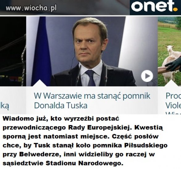 Miał wyjść żart na prima aprilis 
