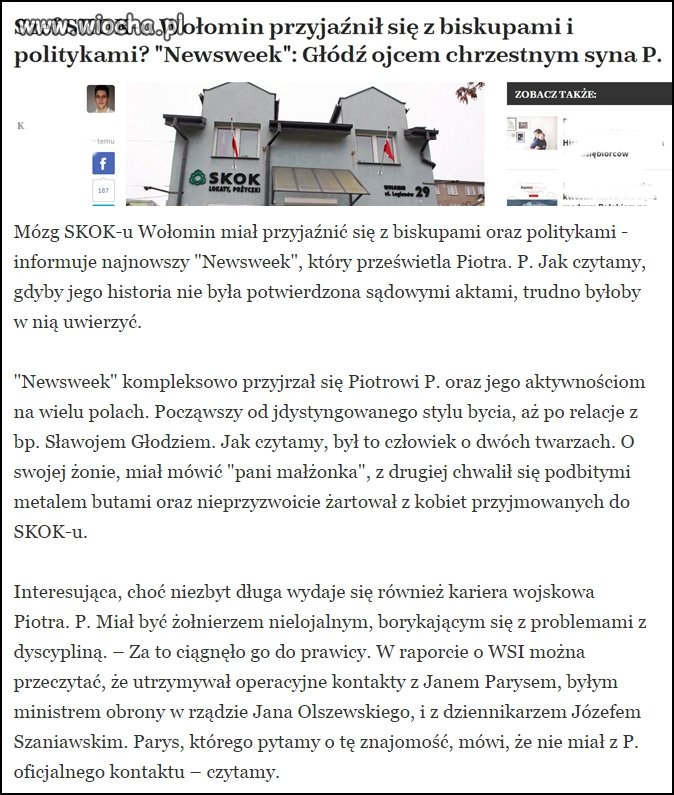 Widać, że w aferze ze SKOKAMI