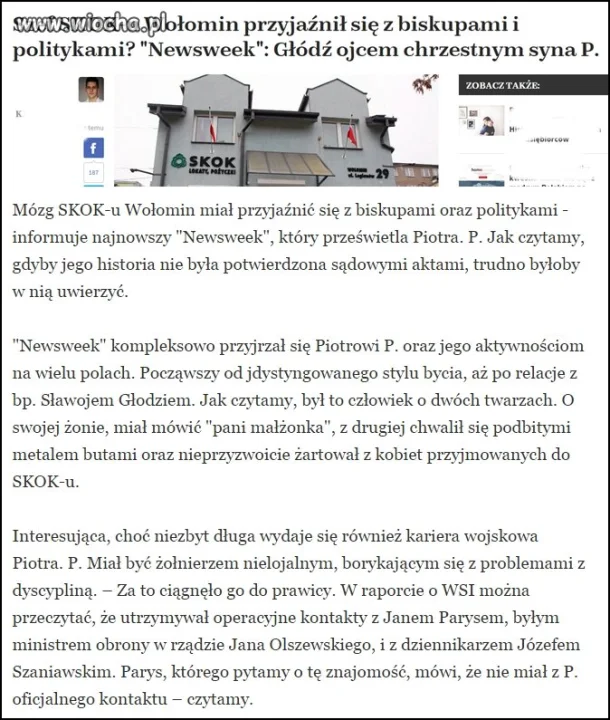 Widać, że w aferze ze SKOKAMI