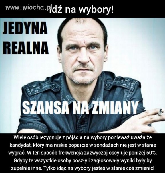 Jeden głos, a tak wiele może. Idź na wybory