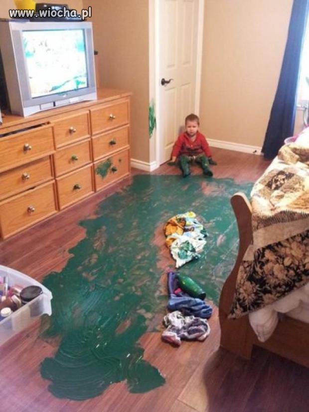 A mama w kuchni