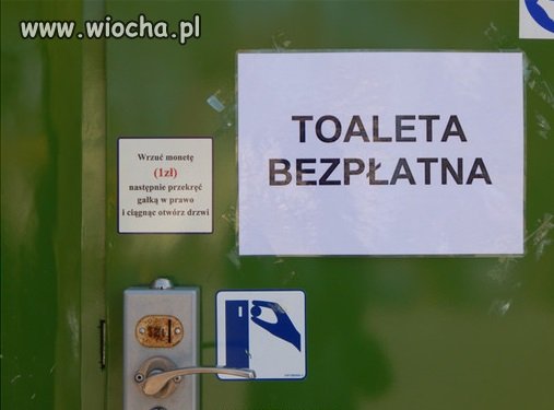 Taka toaleta tylko w Polsce 