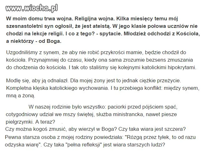 Słowo na sobotę...
