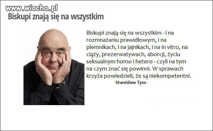 Ileż prawdy powiedział pan Tym