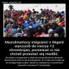 Płyną do nas asymilować się z nami.