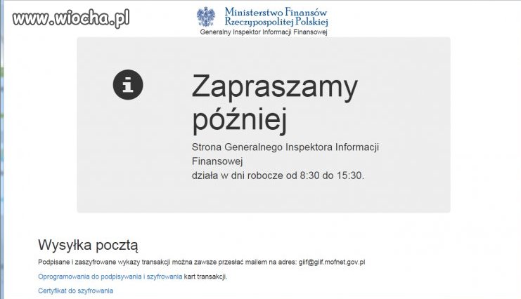 To nie jest żart.