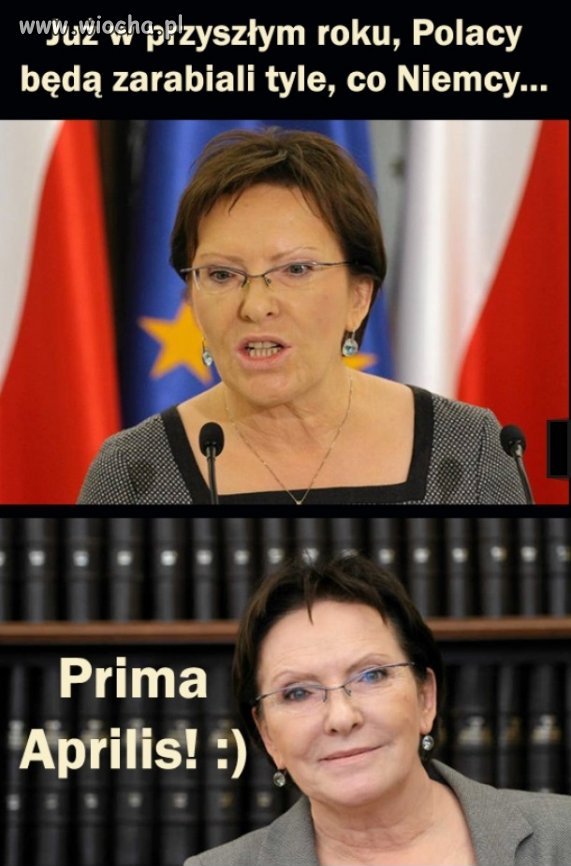 Chociaż w prima aprilis 