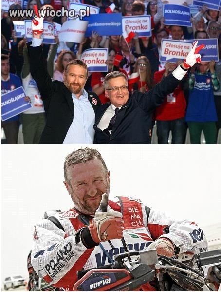 Sonik poparł Bronka