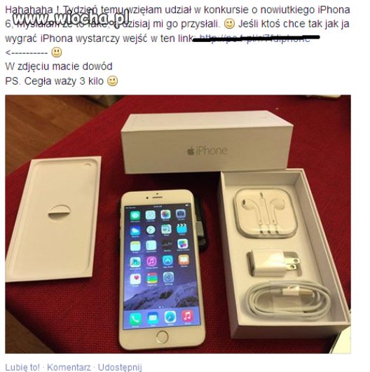 Teraz każdy może mieć iPhona(na obrazku)