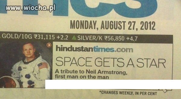 First man on the man