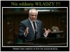 Nie oddadzą władzy 