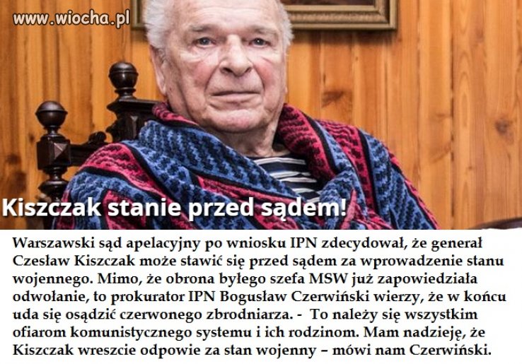 Jednak stanie przed sądem
