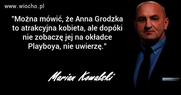 Grodzka to "atrakcyjna kobieta"