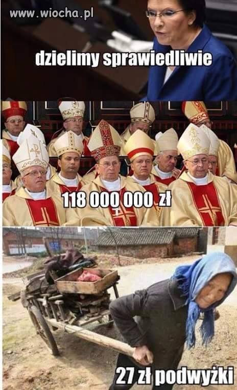 Władza doskonale wie jak podzielić
