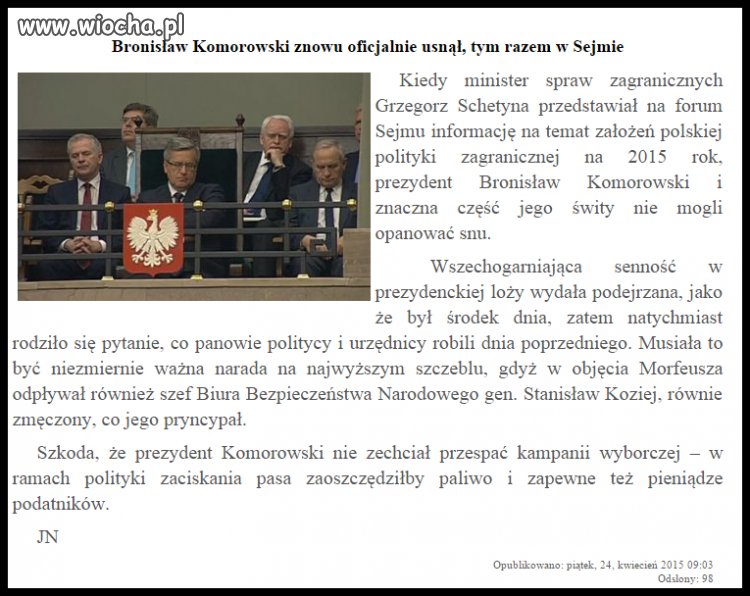 Dejcie tymu chopu