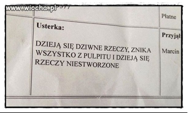 Usterka