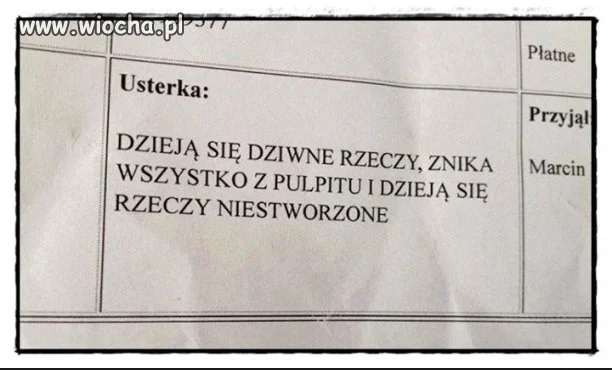 Usterka