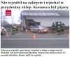 Pijany wjechał w sklep